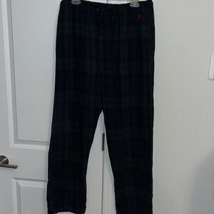 Polo by Ralph Lauren Blue Green Blackwatch pony cotton lounge casual sleepwear